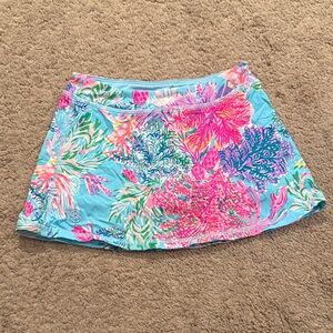 Lilly Pulitzer Girls Luxeletic Athletic Skort Size Small (4T-5T)